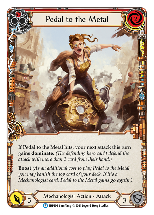 Pedal to the Metal (Red) [1HP196] (History Pack 1)