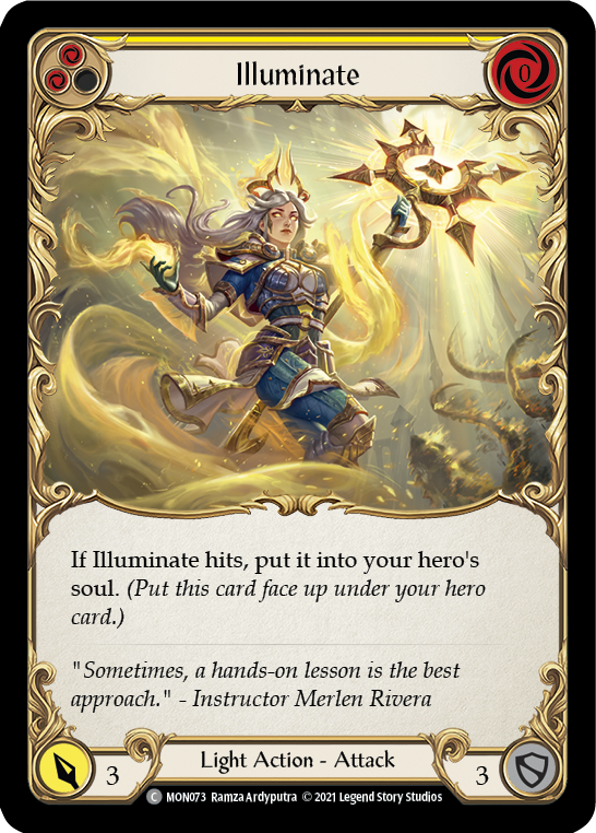 Illuminate (Yellow) [MON073] (Monarch)  1st Edition Normal