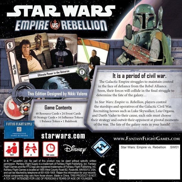 Star Wars: Empire vs. Rebellion - Card Game