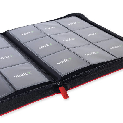 Inside 9 Pocket Exo Tec Zip Binder