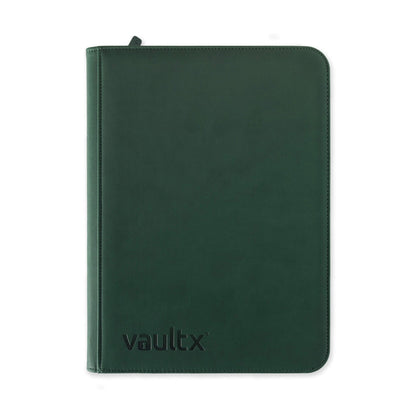 9 Pocket Exo-Tec Zip Binder: Forest Green
