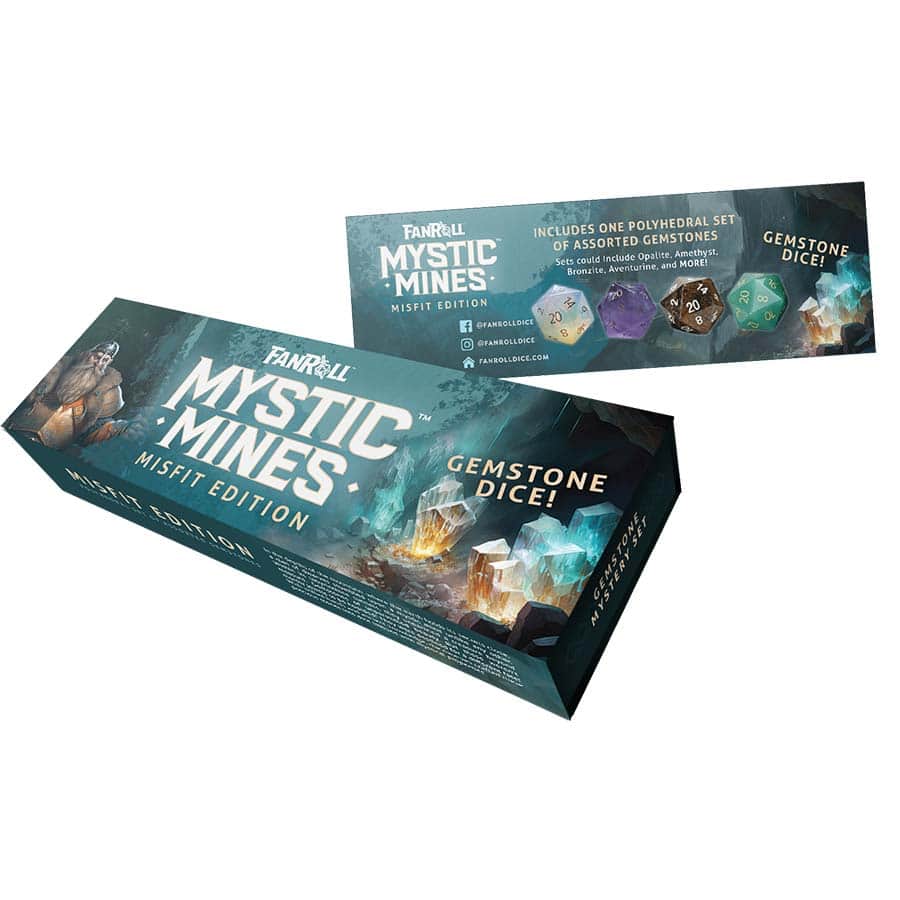 Mystic Mines: Misfit Edition Dice Set