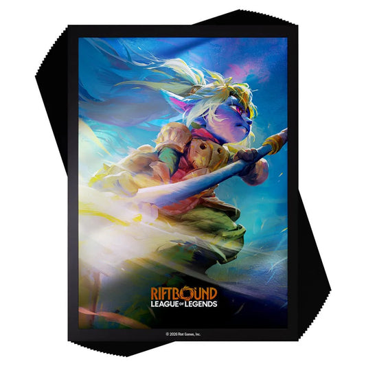 Riftbound TCG: Unleashed Art Sleeves 100ct - Poppy, Keeper of the Hammer
