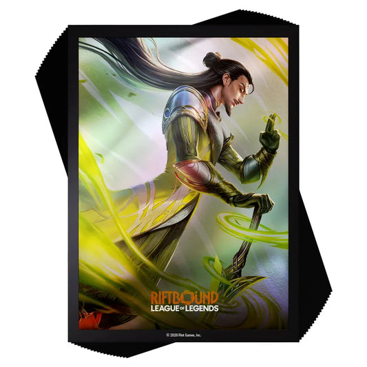 Riftbound TCG: League of Legends: Unleashed Art Sleeves 100ct - Yi, Wuju Master
