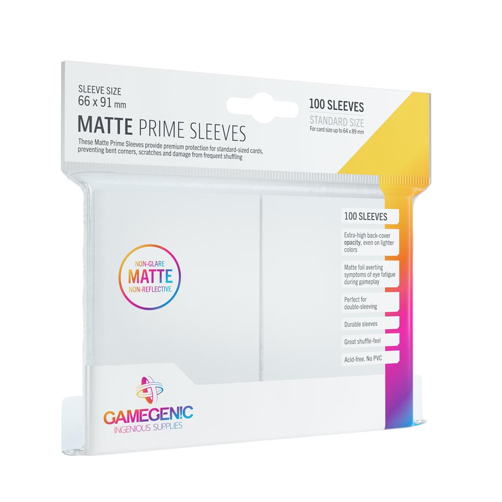 GameGenic: Matte Prime Sleeves white