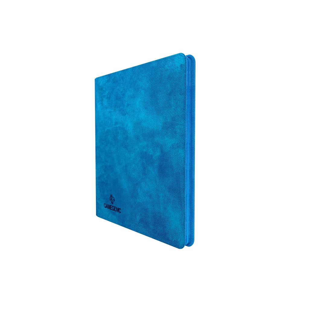 Gamegenic: Zip-Up Album 24-Pocket Binder blue