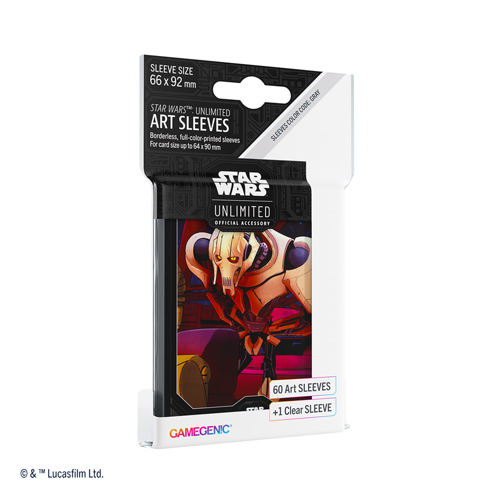 Star Wars Unlimited: Art Sleeves
 general grievous