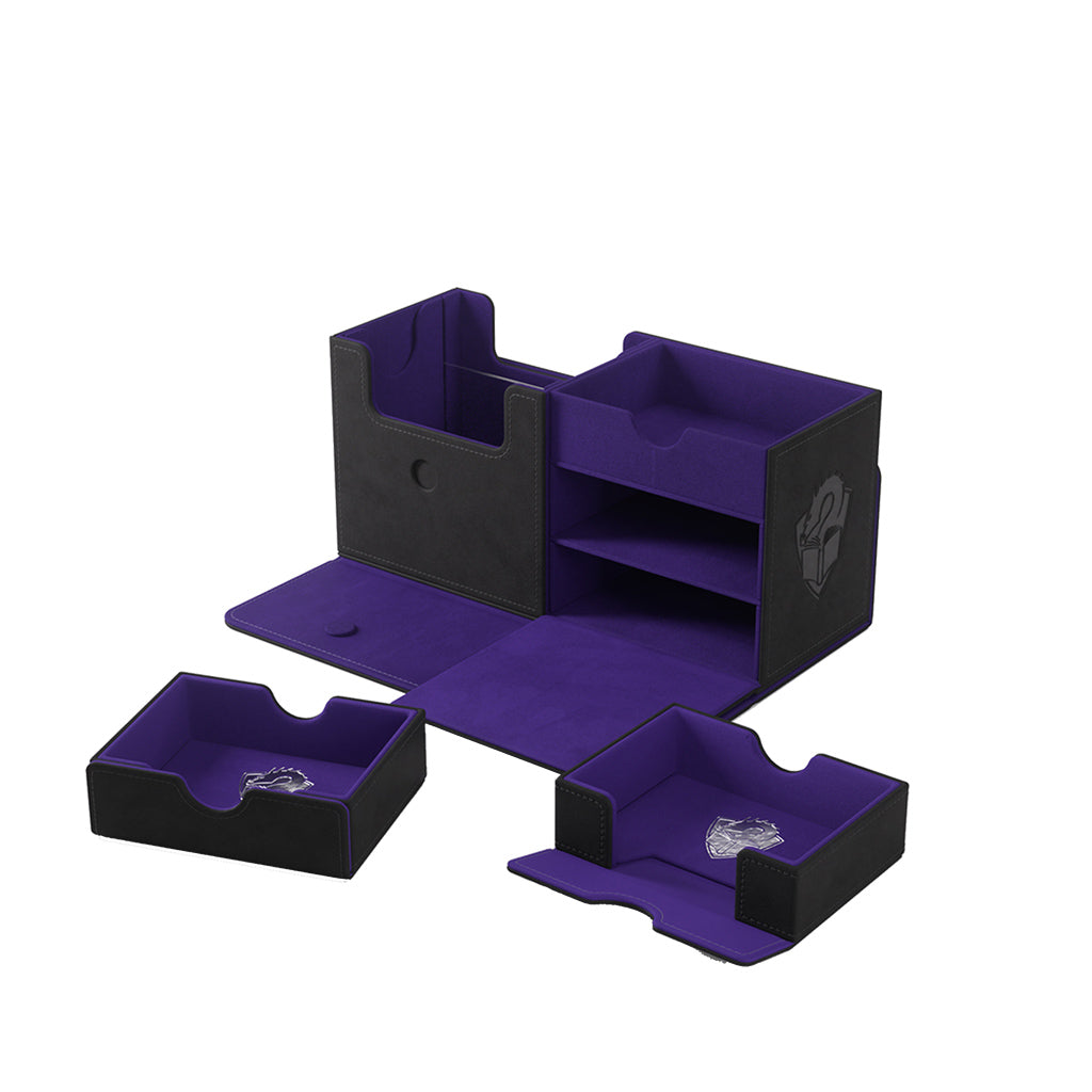 Gamegenic: Deckbox - The Academic 133+ XL purple black
