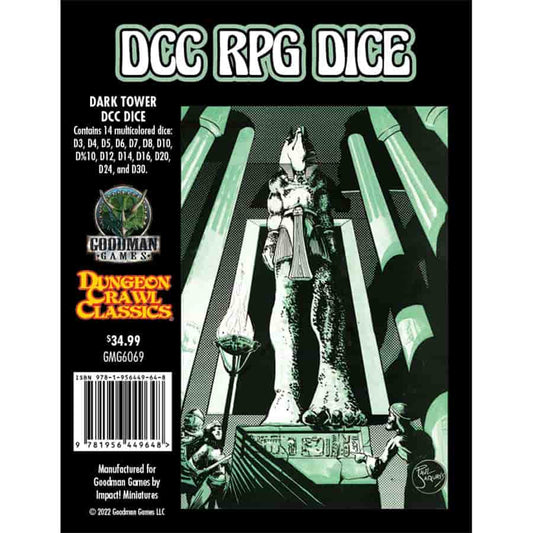 Dungeon Crawl Classics RPG Dice: Dark Tower