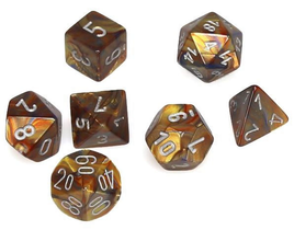 Chessex: Mini Polyhedral Dice set - Lustrous