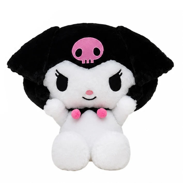 Furyu Sanrio Tightly Held Ears BIG Plush - Kuromi, 10.6"