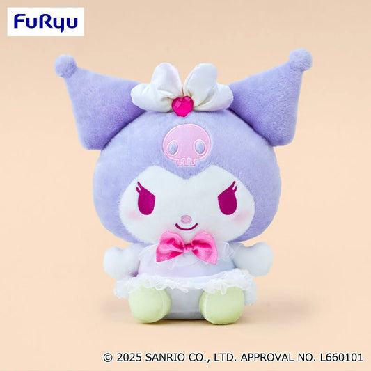 Furyu Sanrio Kuromi Angel Kuromi-chan! BIG Plush, 11.4"