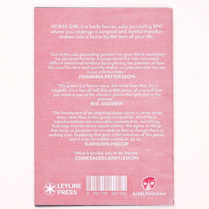 Horse Girl Solo Roleplaying Game
