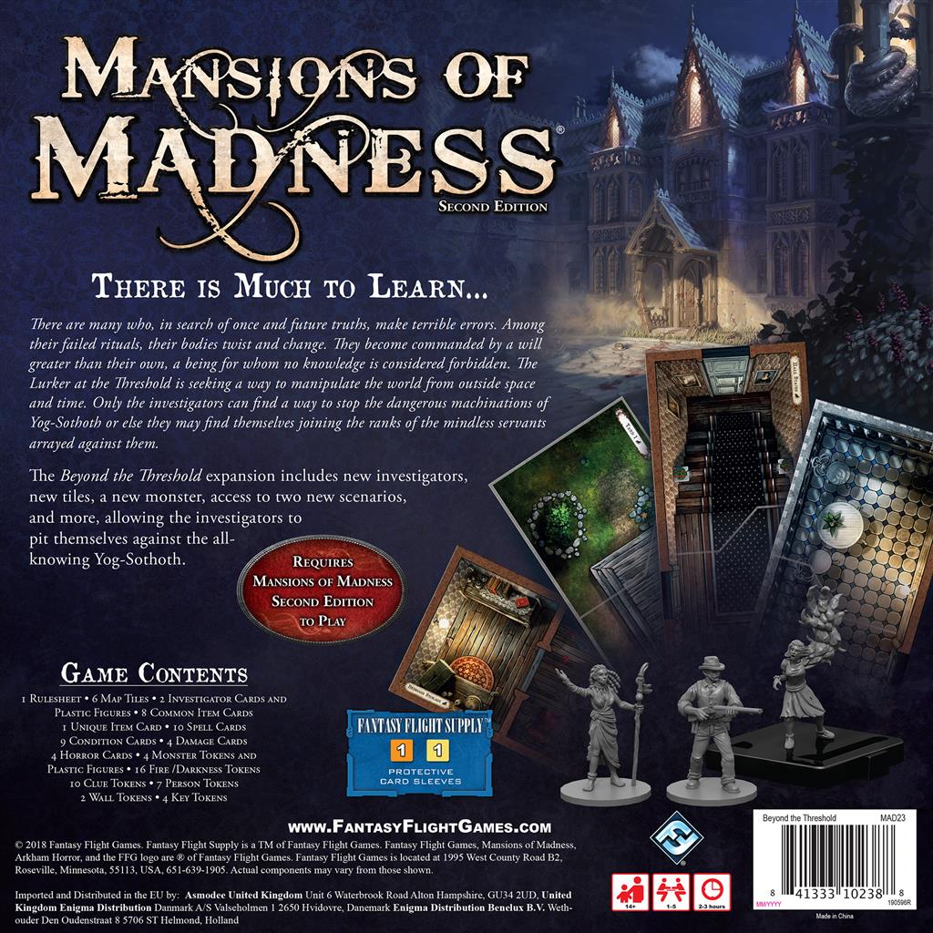 Mansions of Madness: Beyond the Threshold Expansion 2nd Edition - Board Game