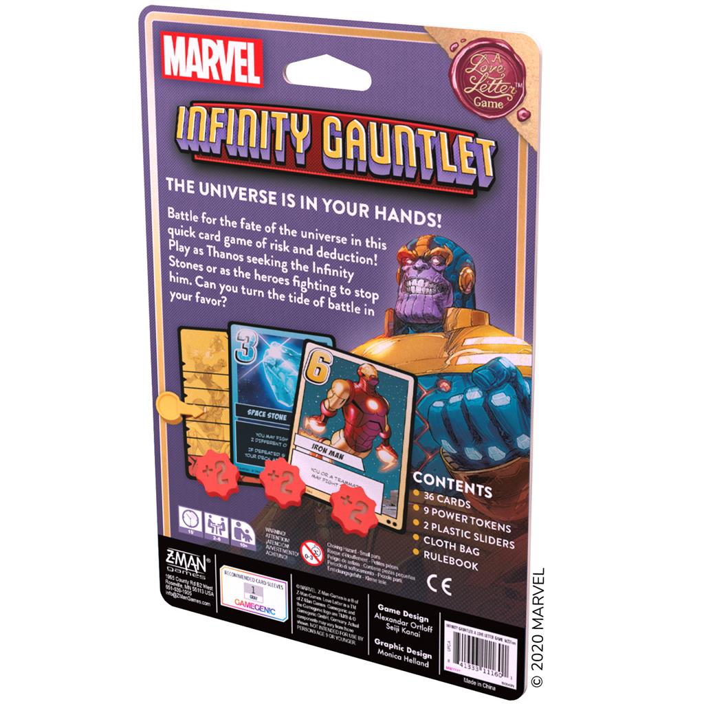Infinity Gauntlet: A Love Letter - Board Game