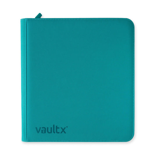 12-Pocket Exo-Tec Zip Binder: Ocean Blue