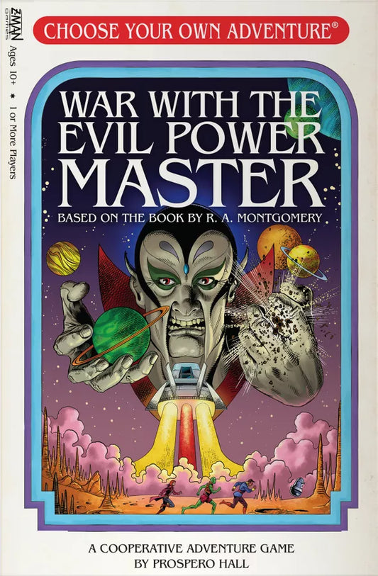 Choose Your Own Adventure - War With the Evil Power Master - Board Game