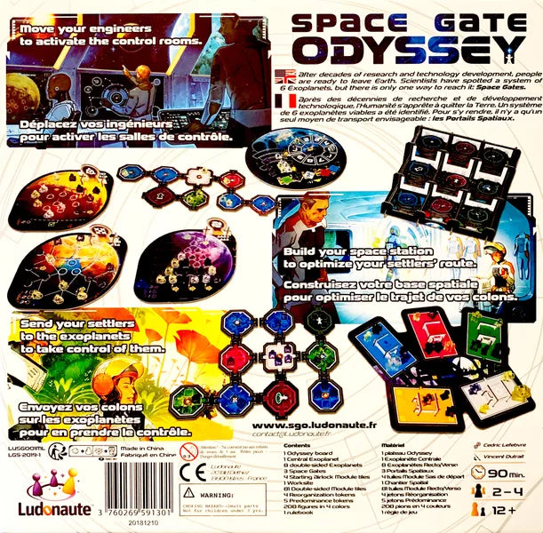 Space Gate Odyssey - Board Game