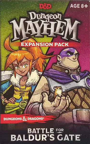Dungeon Mayhem: Battle for Baldur's Gate Expansion - Card Game