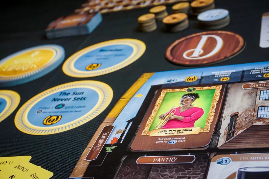 Distilled: A Spirited Strategy Game - Board Game