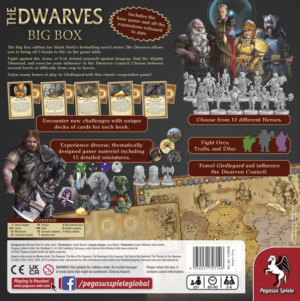The Dwarves: Big Box - Board Game