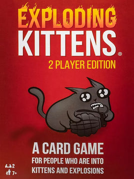 Exploding Kittens: 2-Player (Large) - Card Game