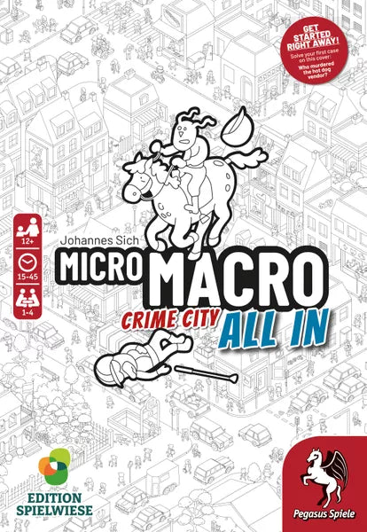 MicroMacro Crime City, Game of the Month - January 2023 - Board
