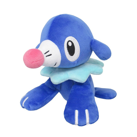 Sanei Pokemon All Star Collection Popplio Plush, 7"