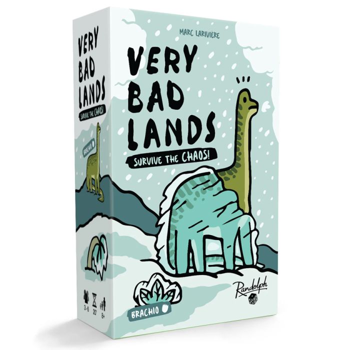 Very Bad Lands: Brachio - Board Game
