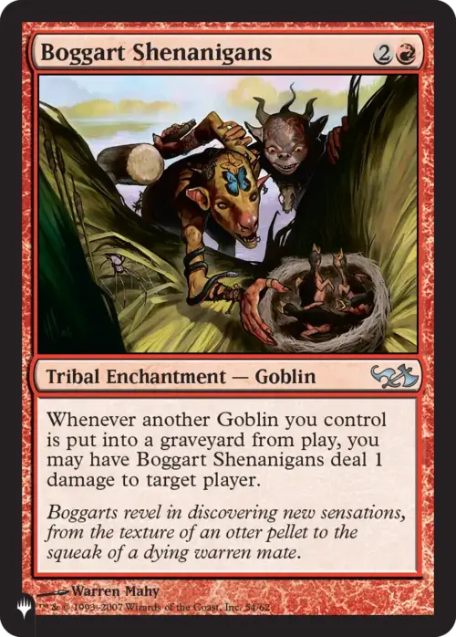 Boggart Shenanigans [LIST - 54 - Uncommon] - The List Reprints