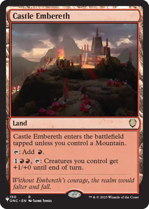 Castle Embereth [LIST - 150 - Rare] - The List Reprints