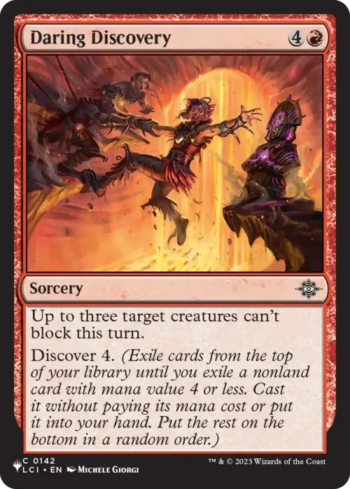 Daring Discovery [LIST - 142 - Common] - The List Reprints