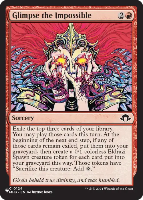 Glimpse the Impossible [LIST - 124 - Common] - The List Reprints