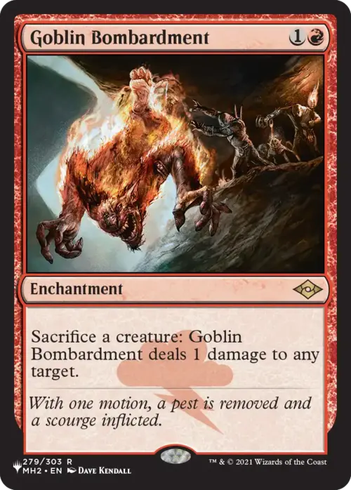 Goblin Bombardment (MH2) [LIST - 279 - Rare] - The List Reprints