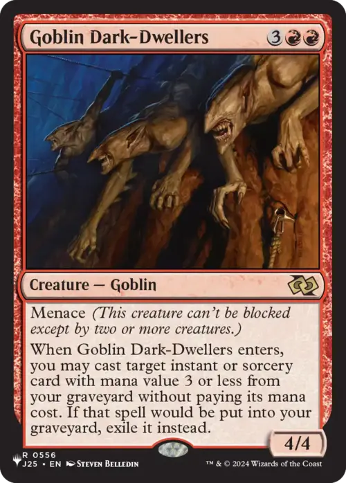 Goblin Dark-Dwellers [LIST - 556 - Rare] - The List Reprints