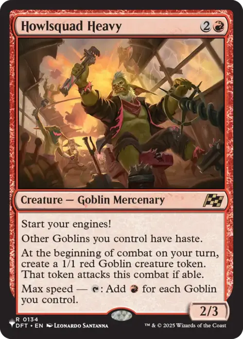 Howlsquad Heavy [LIST - 134 - Rare] - The List Reprints