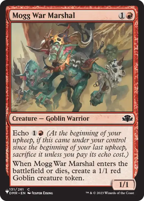 Mogg War Marshal (DMR) [LIST - 131 - Common] - The List Reprints