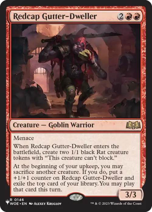 Redcap Gutter-Dweller [LIST - 146 - Rare] - The List Reprints