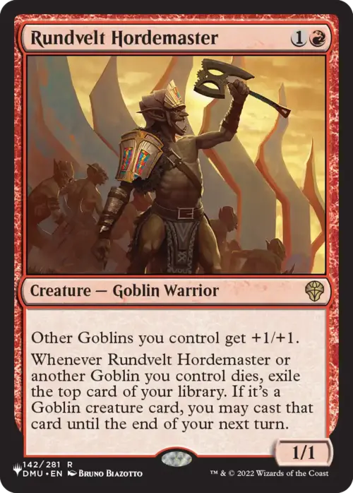 Rundvelt Hordemaster [LIST - 142 - Rare] - The List Reprints