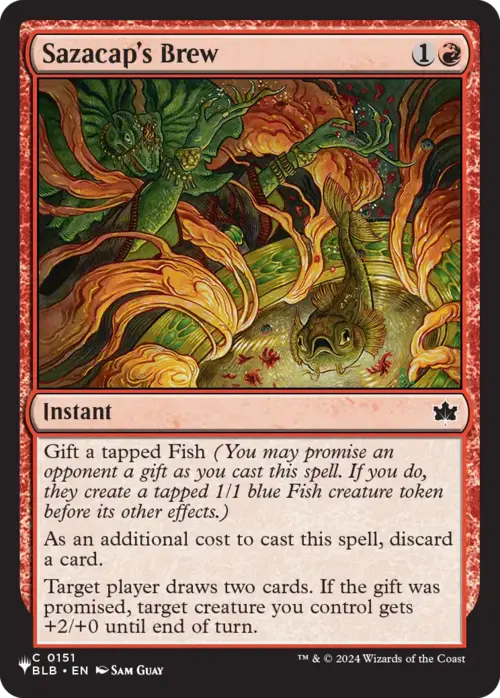 Sazacap's Brew [LIST - 151 - Common] - The List Reprints