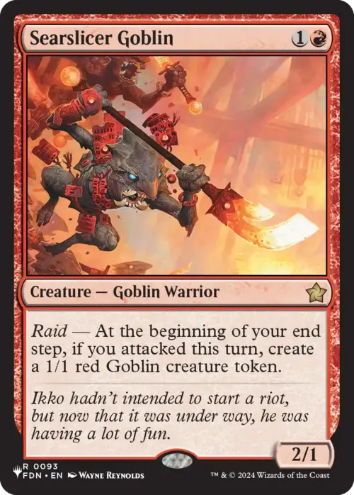 Searslicer Goblin [LIST - 93 - Rare] - The List Reprints