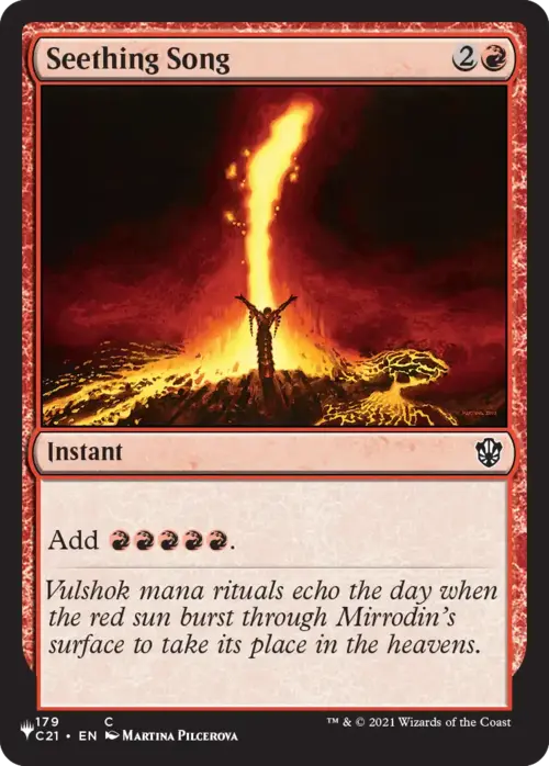 Seething Song (C21) [LIST - 179 - Common] - The List Reprints