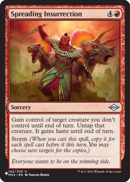 Spreading Insurrection [LIST - 142 - Uncommon] - The List Reprints
