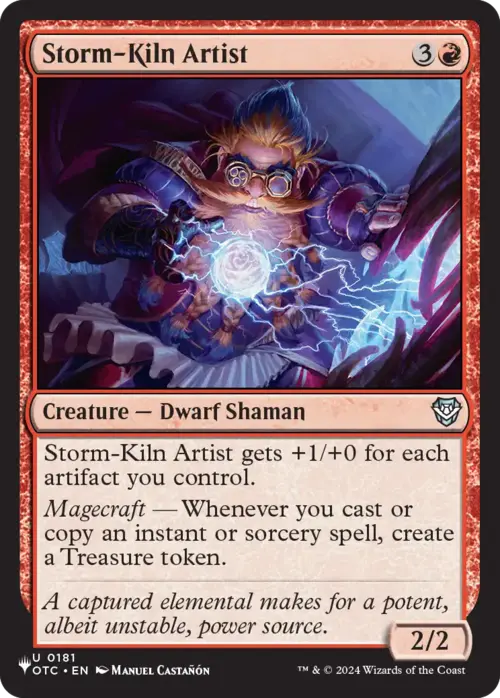 Storm-Kiln Artist (OTC) [LIST - 181 - Uncommon] - The List Reprints
