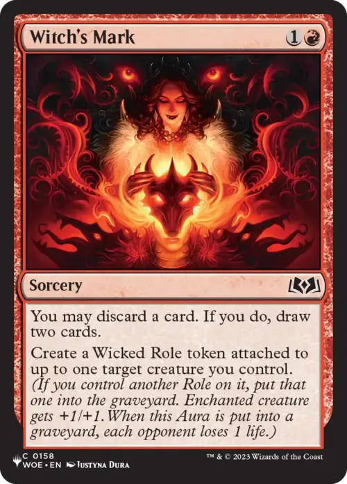Witch's Mark [LIST - 158 - Common] - The List Reprints