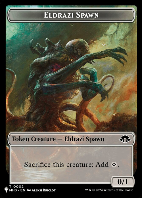 Eldrazi Spawn (MH3) // Rat (WOE) Double-Sided Token [LIST - 2 // 7 - Token] - The List Reprints