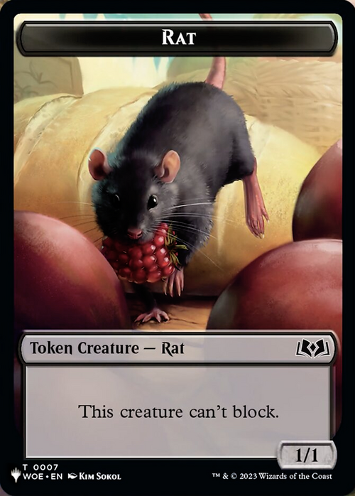 Eldrazi Spawn (MH3) // Rat (WOE) Double-Sided Token [LIST - 2 // 7 - Token] - The List Reprints