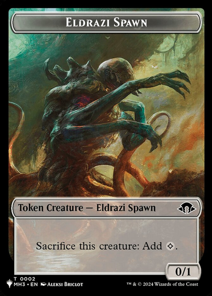 Eldrazi Spawn (MH3) // Eldrazi (M3C) Double-Sided Token [LIST - 2 // 1 - Token] - The List Reprints