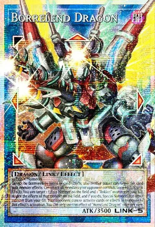 Borrelend Dragon (Starlight Rare) [BLGG - BLGG-EN142 - Starlight Rare] - Battles of Legend: Glorious Gallery
