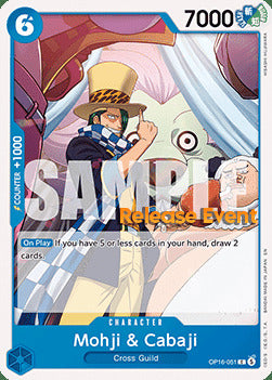 Mohji & Cabaji [OP16 RE - OP12-055 - Common] - The Time of Battle Release Event Cards